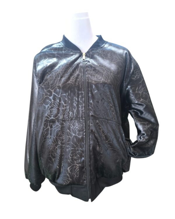Chaqueta Rever - Negro Turquesa con Lentejuelas - Imagen 6
