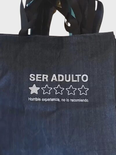 Bolsa Frase – Ser Adulto