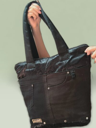 Bolso Petunia – Negro Brillante