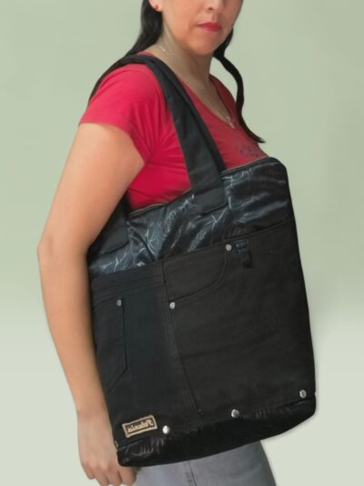 Bolso Petunia – Negro Brillante