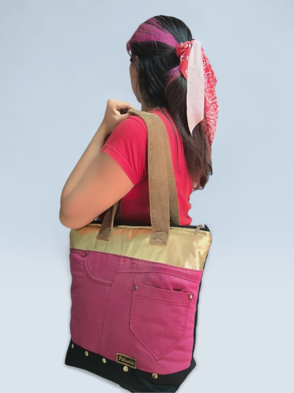 Bolso Petunia - Fucsia Dorado - Imagen 2