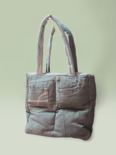 Bolso Puffer – Gris Lavanda