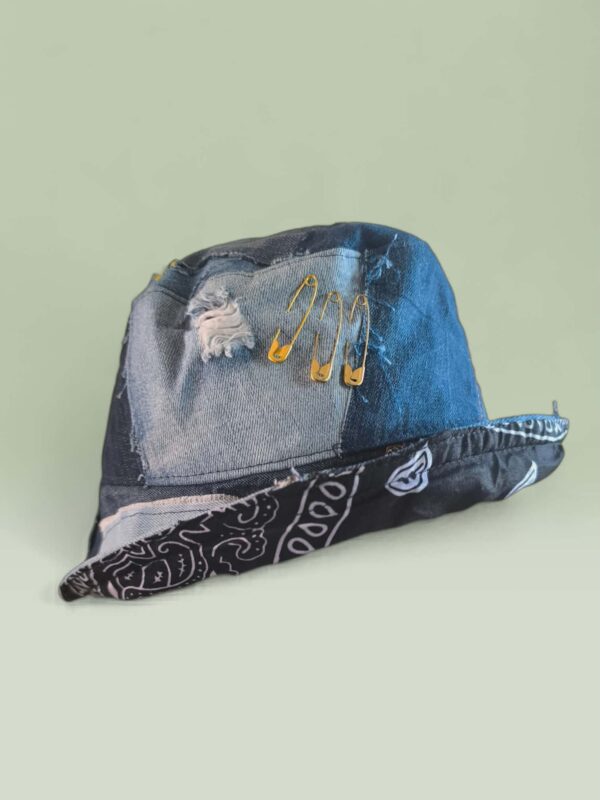 Bucket Hat - Denim Reversible
