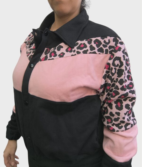 Chaqueta Animals - Animal Print Rosa - Imagen 2
