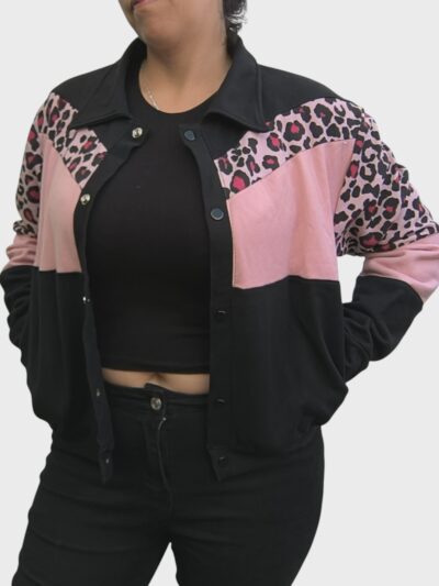 Chaqueta Animals – Animal Print Rosa