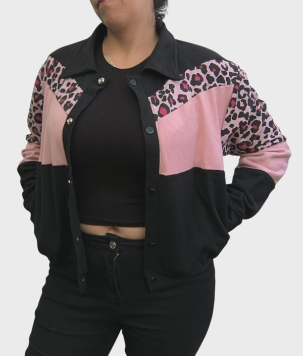Chaqueta Animals - Animal Print Rosa