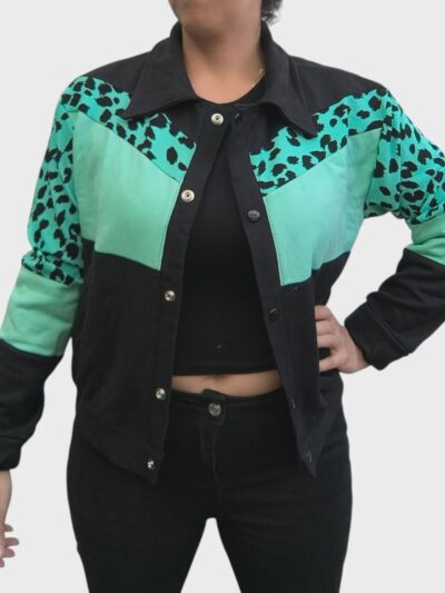 Chaqueta Animals – Animal Print Verde
