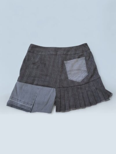 Falda Upcycling – Patchwork Denim