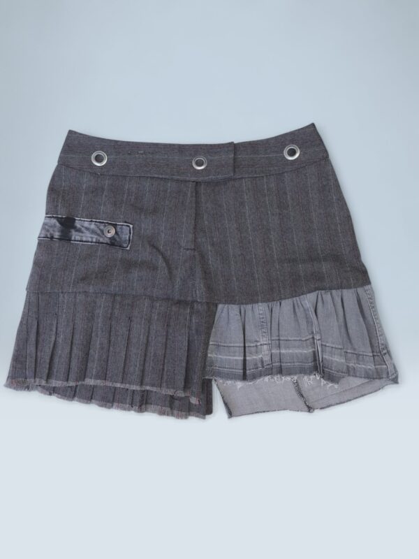 Falda Upcycling - Patchwork Denim