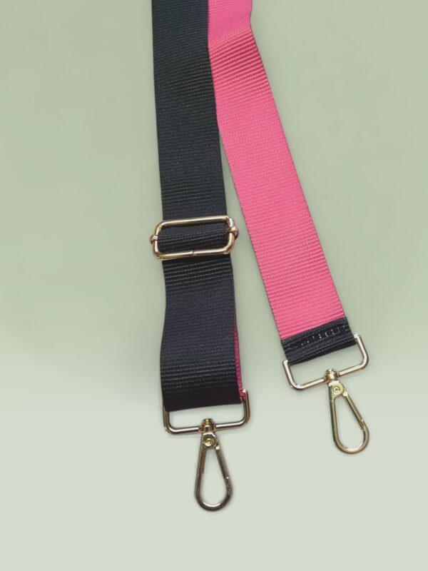 Strap para Bolso - Negro Fucsia - Imagen 2