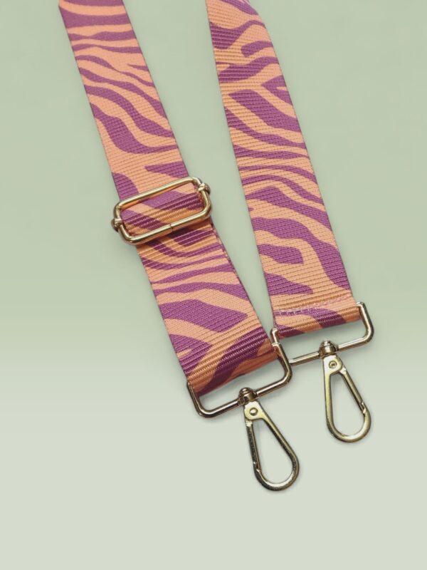 Strap para Bolso - Cebra Rosa - Imagen 2