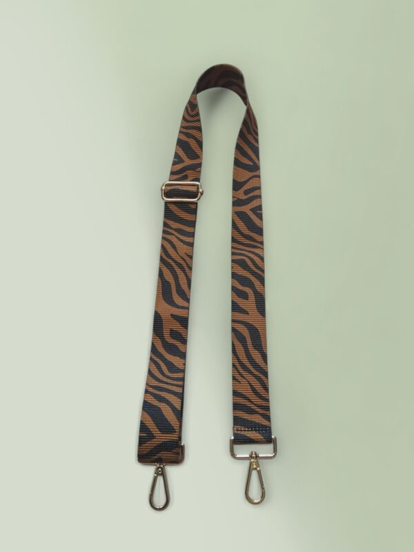 Strap para Bolso - Animal Print Café