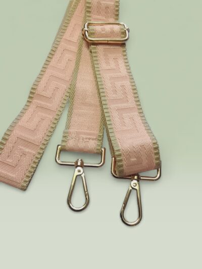 Strap para Bolso – Grecas Damasco Beige