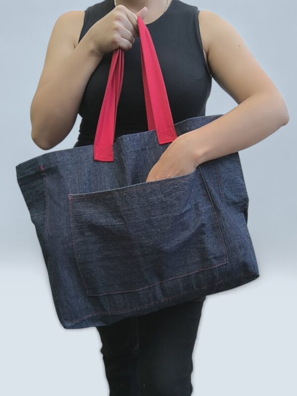 Tote Bag XL - Estrellas Rojas - Imagen 3